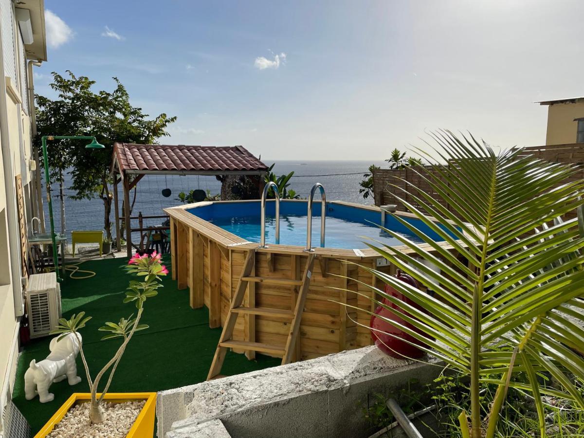 Appartement Vue Mer, Case Pilote Bagian luar foto